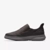 Zapatos de cuero marrón oscuro Mullan Step para hombre