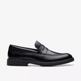 Zapatos de cuero negro Aldwin Step para hombre Zapatos de cuero negro Aldwin Step para hombre