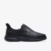 Zapatos de cuero negros Mullan Step para hombre