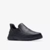 Zapatos de cuero negros Mullan Step para hombre