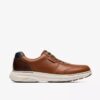 Zapatos de hombre Craftwell con cordones de piel color tostado Zapatos de hombre Craftwell con cordones de piel color tostado