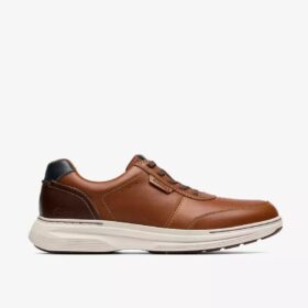 Zapatos de hombre Craftwell con cordones de piel color tostado
