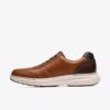 Zapatos de hombre Craftwell con cordones de piel color tostado Zapatos de hombre Craftwell con cordones de piel color tostado