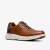 Zapatos de hombre Craftwell con cordones de piel color tostado Zapatos de hombre Craftwell con cordones de piel color tostado