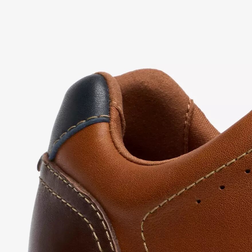 Zapatos de hombre Craftwell con cordones de piel color tostado Zapatos de hombre Craftwell con cordones de piel color tostado