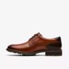 Zapatos de hombre Emmet Plain de piel en color tostado Zapatos de hombre Emmet Plain de piel en color tostado