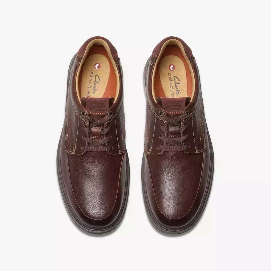 Zapatos de hombre Un Briley Lace de piel color caoba | clarks Zapatos de hombre Un Briley Lace de piel color caoba | clarks