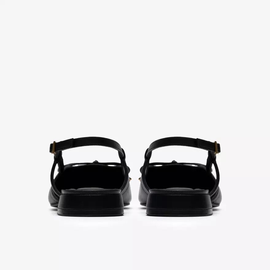 Zapatos de mujer Sensa15 Bow, de piel negra, sin número, EE. UU. Zapatos de mujer Sensa15 Bow, de piel negra, sin número, EE. UU.