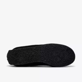 Zapatos de mujer Tor Low de ante negro con cordones