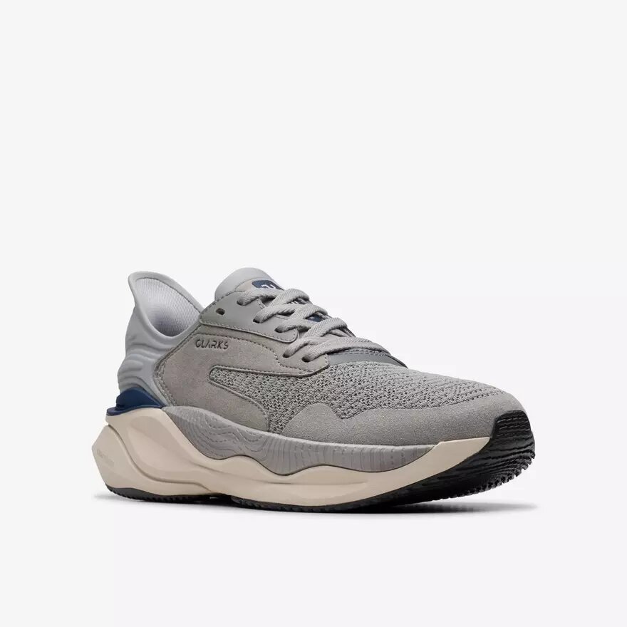 Zapatos de paseo para hombre Pace Walk Grey Zapatos de paseo para hombre Pace Walk Grey