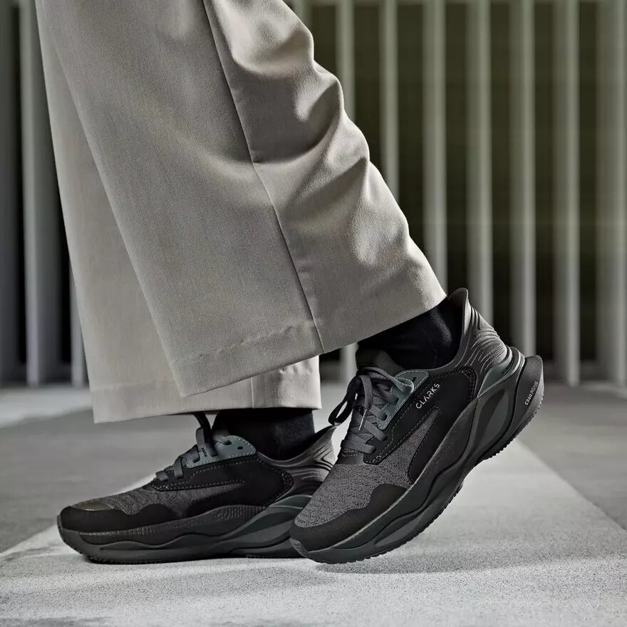 Zapatos de paseo para mujer Pace Walk en negro Zapatos de paseo para mujer Pace Walk en negro