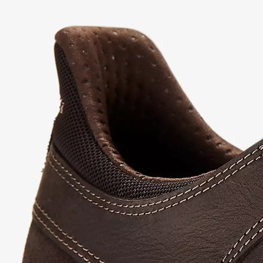 Zapatos de piel marrón oscuro Mullan Easy para hombre Zapatos de piel marrón oscuro Mullan Easy para hombre
