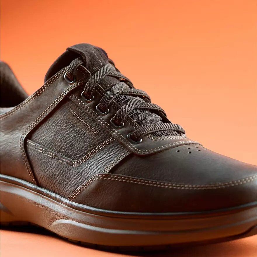 Zapatos de piel marrón oscuro Mullan Easy para hombre Zapatos de piel marrón oscuro Mullan Easy para hombre