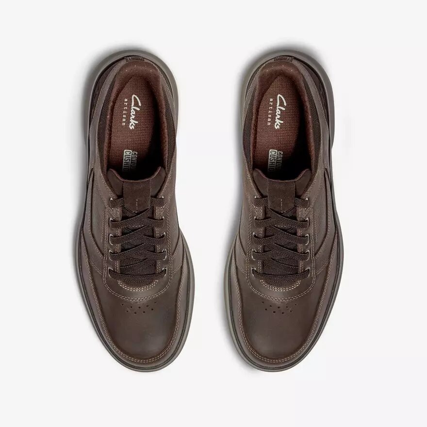 Zapatos de piel marrón oscuro Mullan Easy para hombre Zapatos de piel marrón oscuro Mullan Easy para hombre