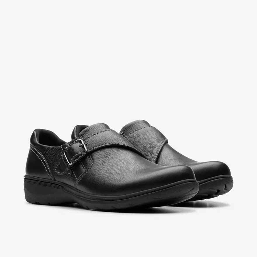 Zapatos de piel negros Carleigh Jazz para mujer Zapatos de piel negros Carleigh Jazz para mujer