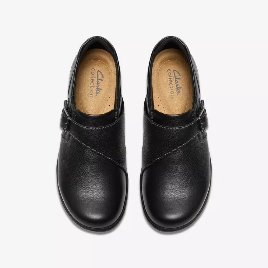 Zapatos de piel negros Carleigh Jazz para mujer Zapatos de piel negros Carleigh Jazz para mujer