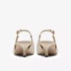 Zapatos de salón con lazo Zarey de piel color crema para mujer Zapatos de salón con lazo Zarey de piel color crema para mujer