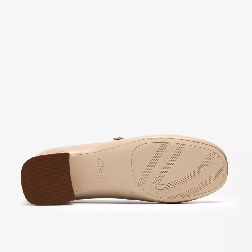 Zapatos de salón Daiss30 Bar para mujer, en charol beige Zapatos de salón Daiss30 Bar para mujer, en charol beige