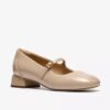 Zapatos de salón Daiss30 Bar para mujer, en charol beige Zapatos de salón Daiss30 Bar para mujer, en charol beige