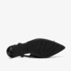 Zapatos de salón de mujer Zarey Bow de piel negra Zapatos de salón de mujer Zarey Bow de piel negra