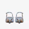 Zapatos de salón de mujer Zarey con lazo, de piel azul claro Zapatos de salón de mujer Zarey con lazo, de piel azul claro