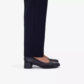 Zapatos de salón Iridessa May de cuero azul marino para mujer