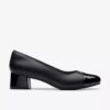 Zapatos de salón Iridessa May de cuero negro para mujer Zapatos de salón Iridessa May de cuero negro para mujer