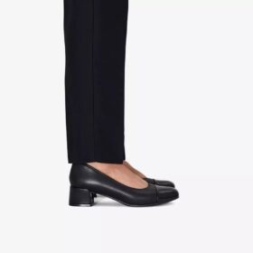 Zapatos de salón Iridessa May de cuero negro para mujer