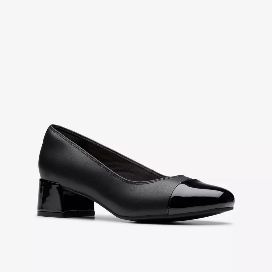 Zapatos de salón Iridessa May de cuero negro para mujer Zapatos de salón Iridessa May de cuero negro para mujer