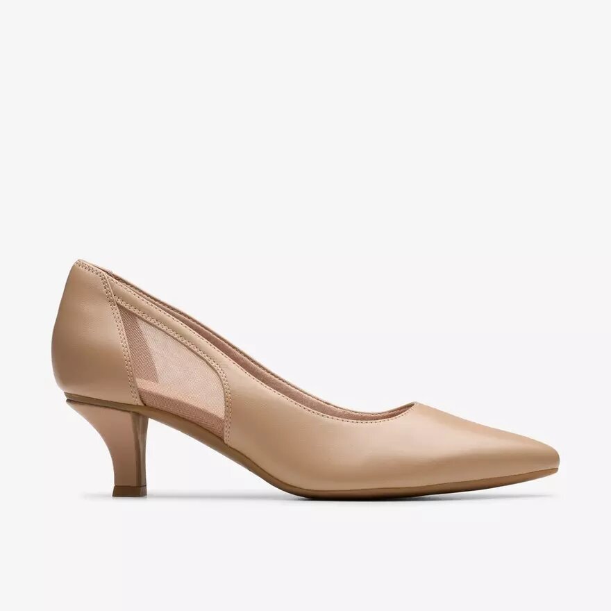 Zapatos de salón Kepley Cora para mujer en piel beige cálido Zapatos de salón Kepley Cora para mujer en piel beige cálido