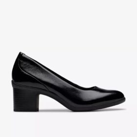 Zapatos de salón Shaya Poppy negros de charol para mujer
