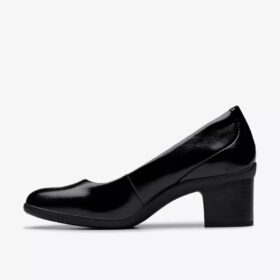 Zapatos de salón Shaya Poppy negros de charol para mujer