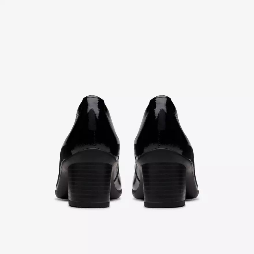 Zapatos de salón Shaya Poppy negros de charol para mujer Zapatos de salón Shaya Poppy negros de charol para mujer