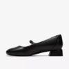 Zapatos de tacón Daiss30 Bar de piel negra para mujer Zapatos de tacón Daiss30 Bar de piel negra para mujer