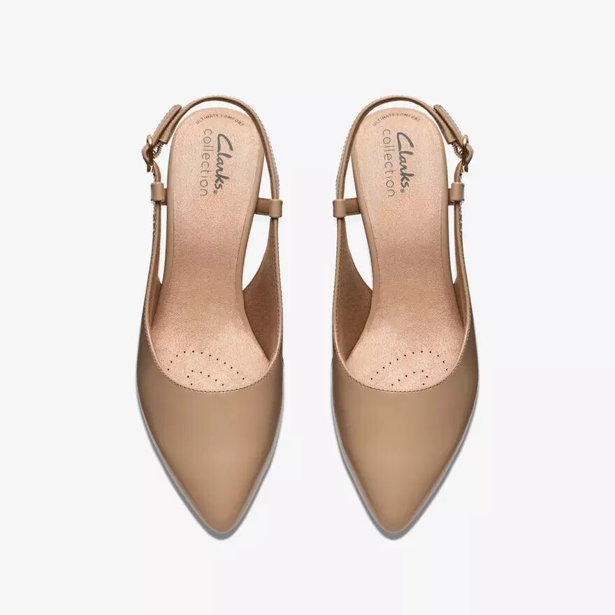 Zapatos de tacón de piel beige Kepley Lane para mujer Zapatos de tacón de piel beige Kepley Lane para mujer