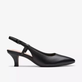Zapatos de tacón de piel negros Kepley Lane para mujer