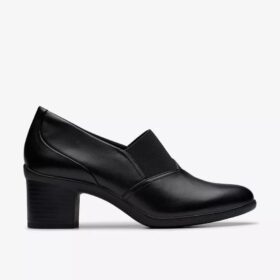 Zapatos de tacón Shaya Tess de piel negra para mujer