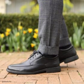 Zapatos de vestir Dresslite Ace de cuero negro para hombre | Clark’s