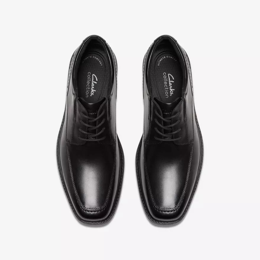 Zapatos de vestir Dresslite Ace de cuero negro para hombre | Clark’s Zapatos de vestir Dresslite Ace de cuero negro para hombre | Clark’s