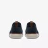 Zapatos Derby Brantin Plain de punto azul marino para hombre