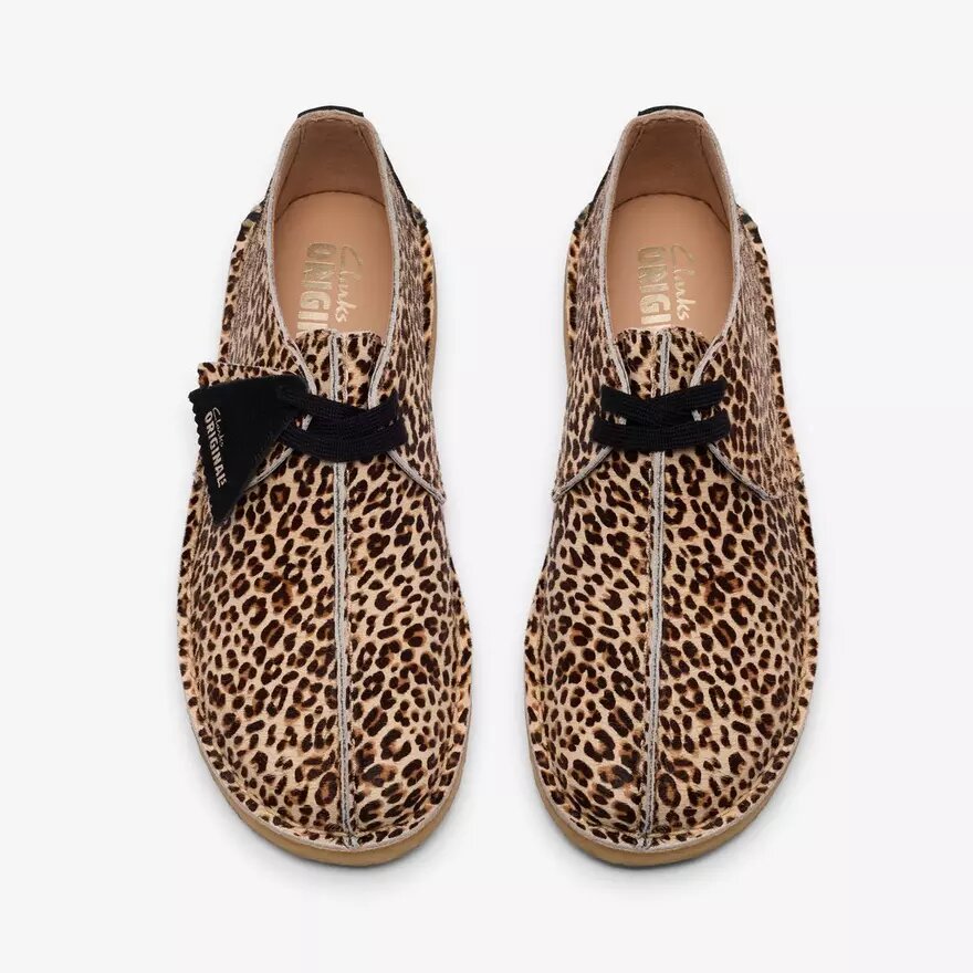 Zapatos Desert Trek con estampado de leopardo para mujer Zapatos Desert Trek con estampado de leopardo para mujer