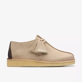 Zapatos Desert Trek de ante color arena para hombre