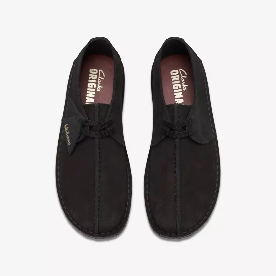 Zapatos Desert Trek de ante negro para hombre (EE. UU.) Zapatos Desert Trek de ante negro para hombre (EE. UU.)