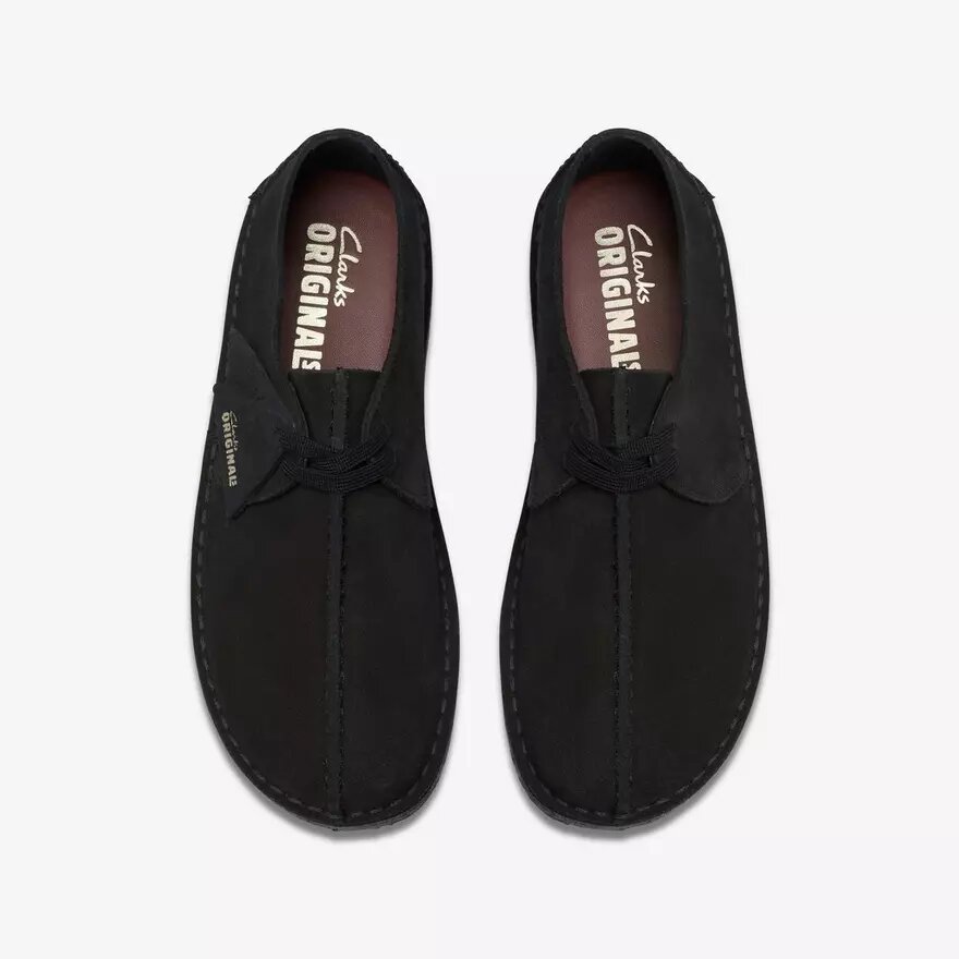 Zapatos Desert Trek de ante negro para mujer Zapatos Desert Trek de ante negro para mujer