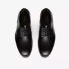 Zapatos lisos negros de piel lisa Emmet para hombre