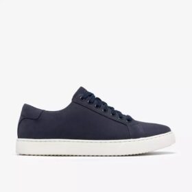 Zapatos Lockton con cordones para hombre en azul marino