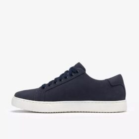 Zapatos Lockton con cordones para hombre en azul marino