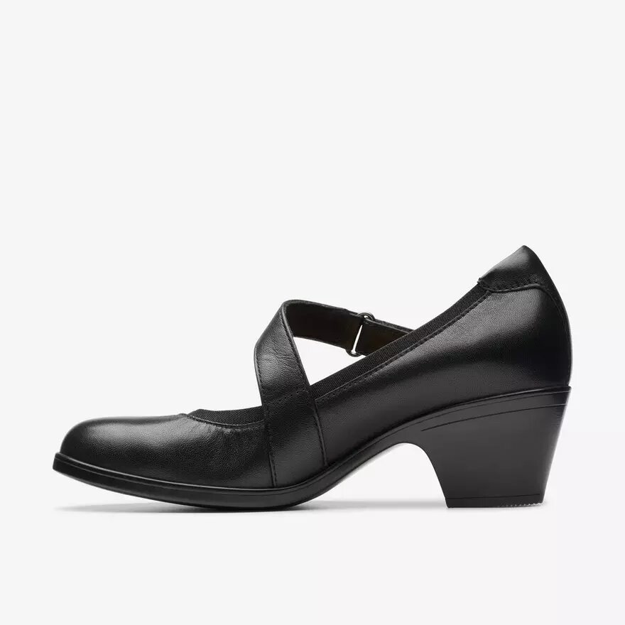 Zapatos Merceditas Emily 2 Mabel de cuero negro para mujer Zapatos Merceditas Emily 2 Mabel de cuero negro para mujer