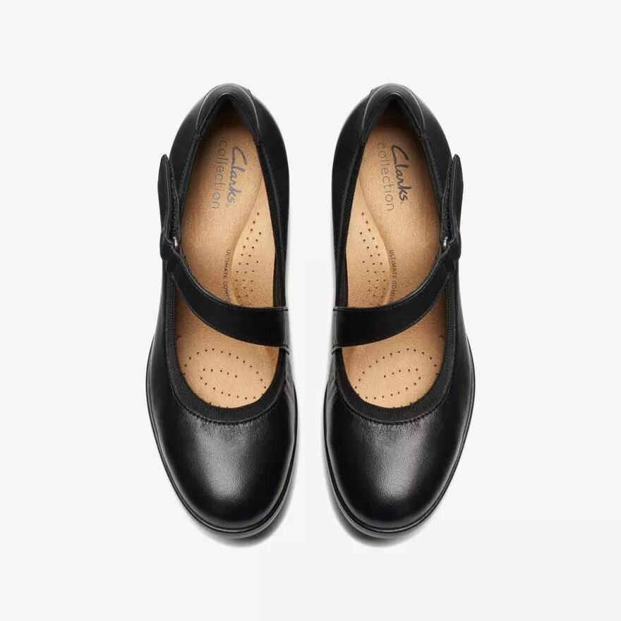 Zapatos Merceditas Emily 2 Mabel de cuero negro para mujer Zapatos Merceditas Emily 2 Mabel de cuero negro para mujer