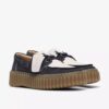 Zapatos náuticos combinados Torhill Boat para mujer en azul marino